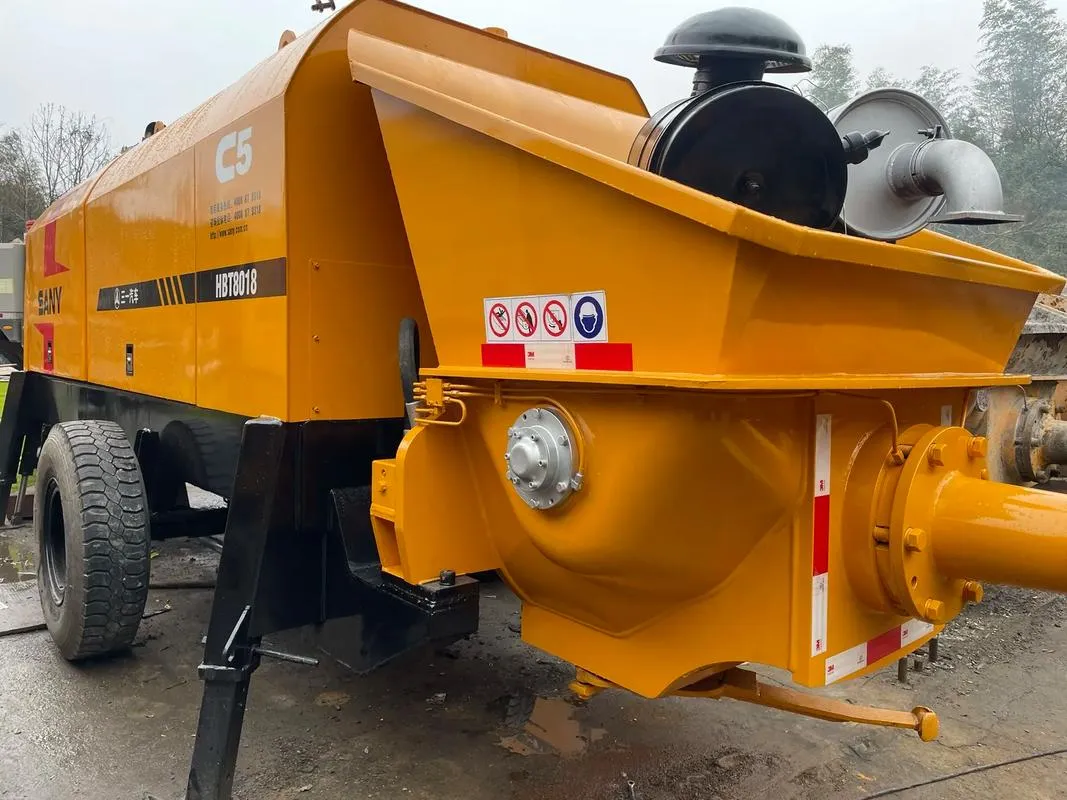 مضخة مقطورة مستعملة SANY HBT8018C-5S3