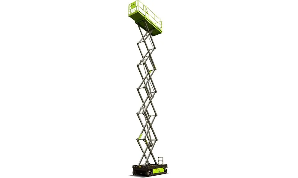 رافعة مقصية مستعملة ZOOMLION ZS1414HD للطرق الوعرة0