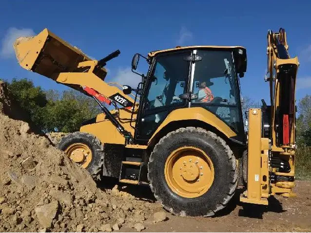 لودر حفار CAT 422F2 مستعمل1
