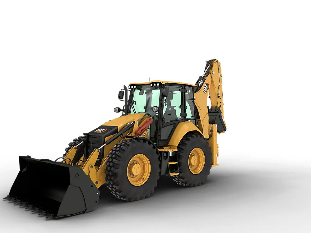لودر حفار CAT 444F مستعمل1