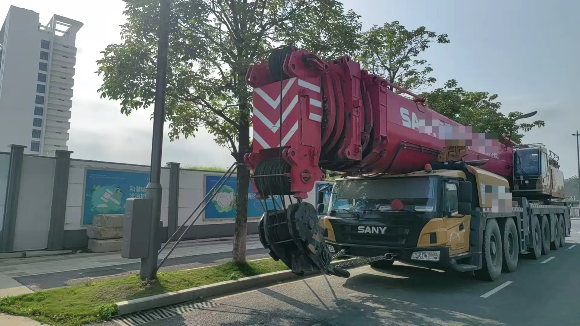 ساني SAC4500T رافعة متنقلة1
