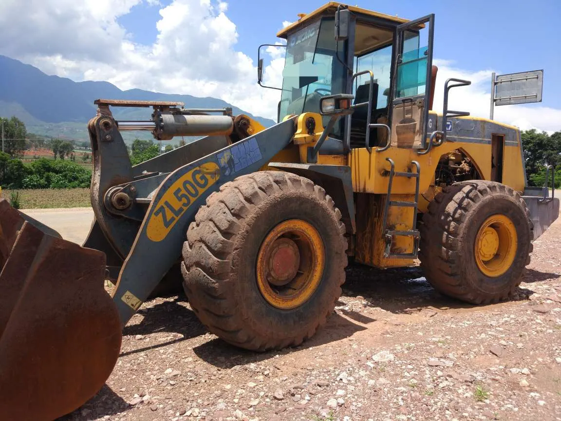 الجرافة ذات العجلات XCMG ZL50G المستعملة
