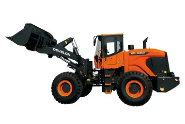 الجرافة ذات العجلات Develon SD300 المستعملة1