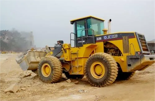 الجرافة ذات العجلات XCMG ZL50G المستعملة0