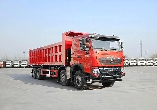 شاحنة قلابة ساينو تراك HOWO 8x4 مستعملة0