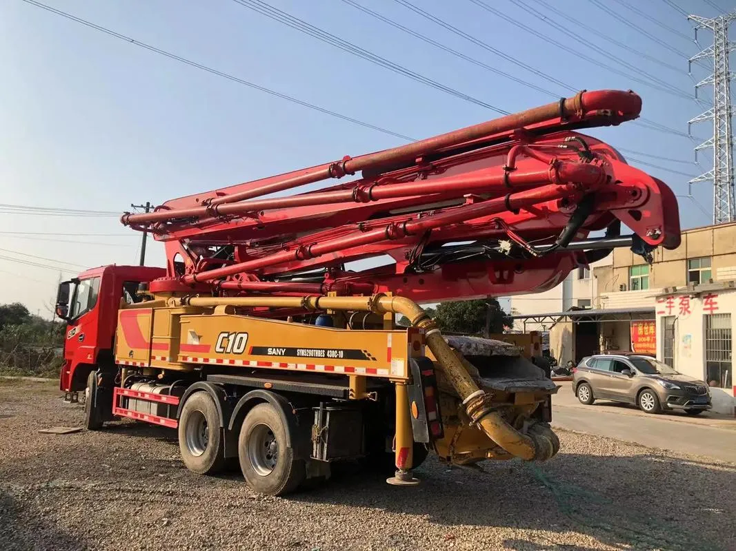 مضخة الخرسانة المثبتة على الشاحنة SANY SYG5320THB-45 مستعملة0