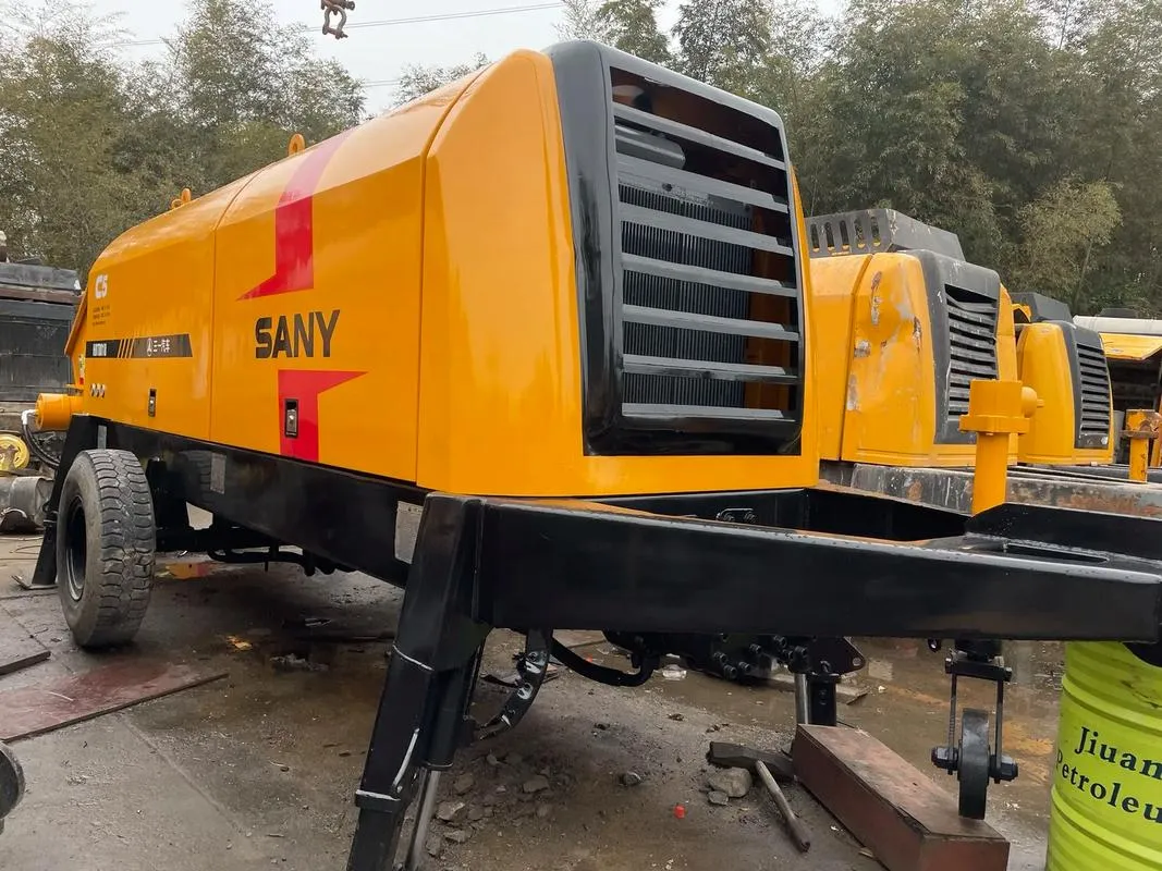 مضخة مقطورة مستعملة SANY HBT8018C-5S2