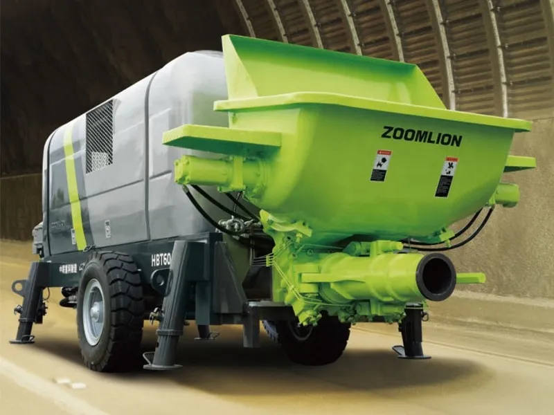 مضخة مقطورة ZOOMLION HBT80.16.199RSU مستعملة1